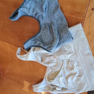 3 almost new soft bras, M